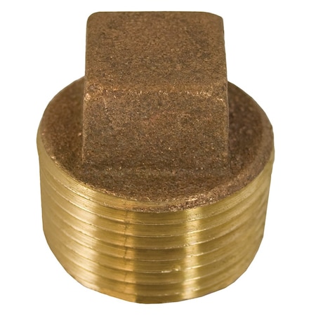 Jones Stephens 1in. Bronze Cored Plug with Square Head B74286LF